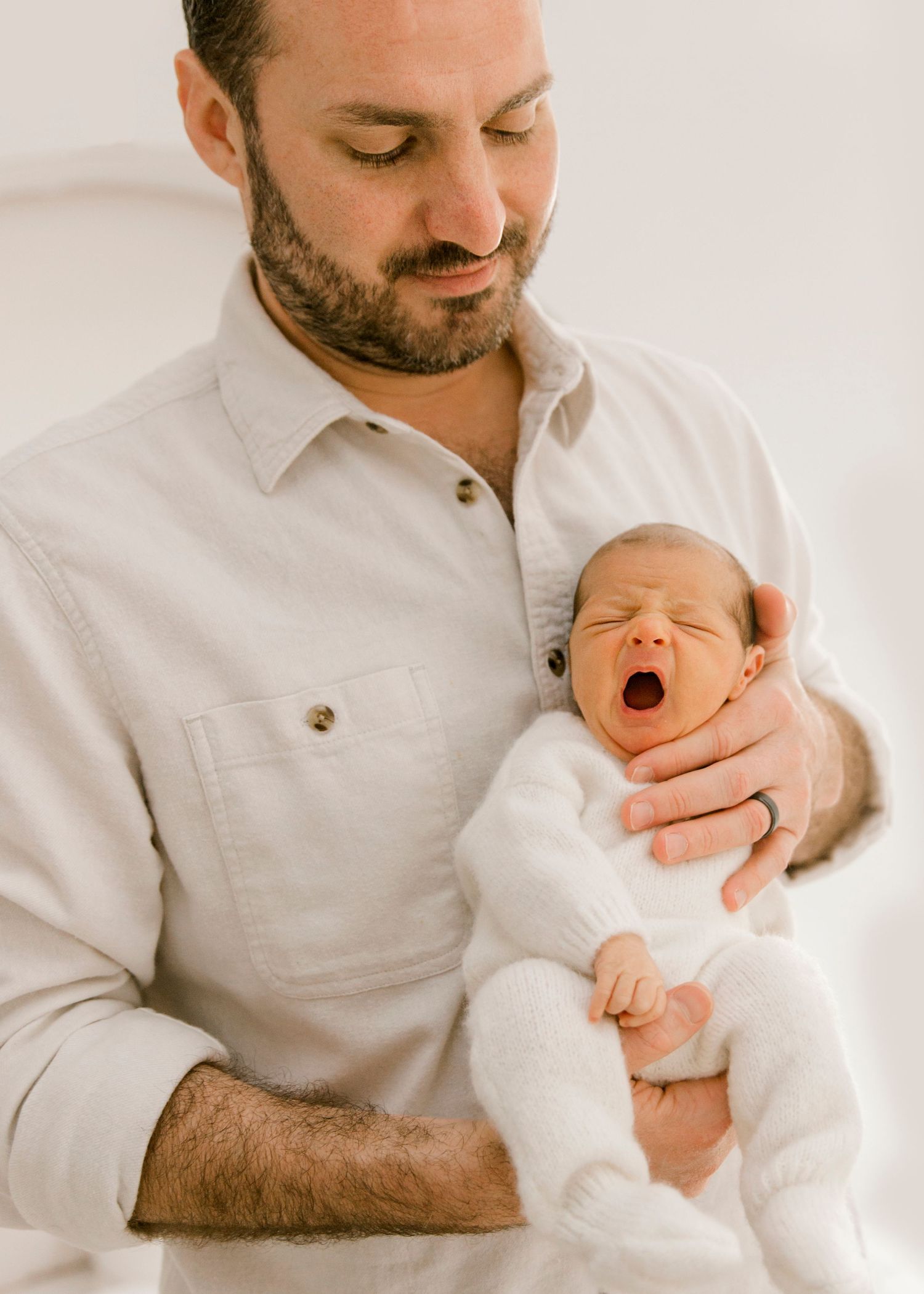 Houston baby photographer in studio