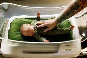 Fresh 48 Hospital Newborn Photoshoot in Marion Indiana