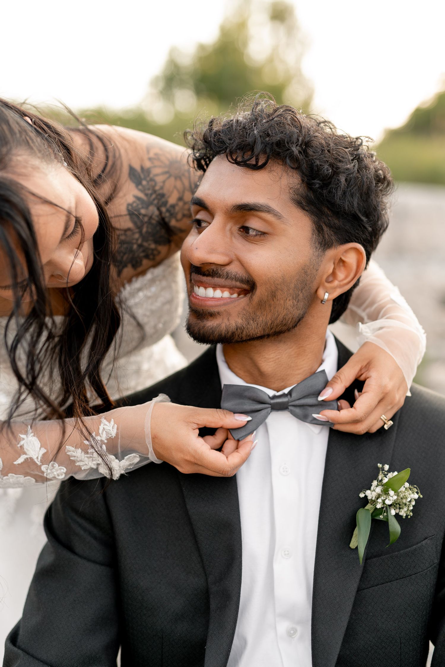 Candid wedding photographer Hamilton