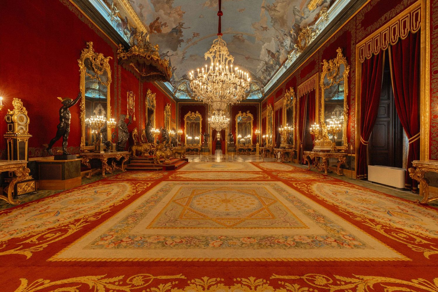 salón del trono Palacio Real de Madrid