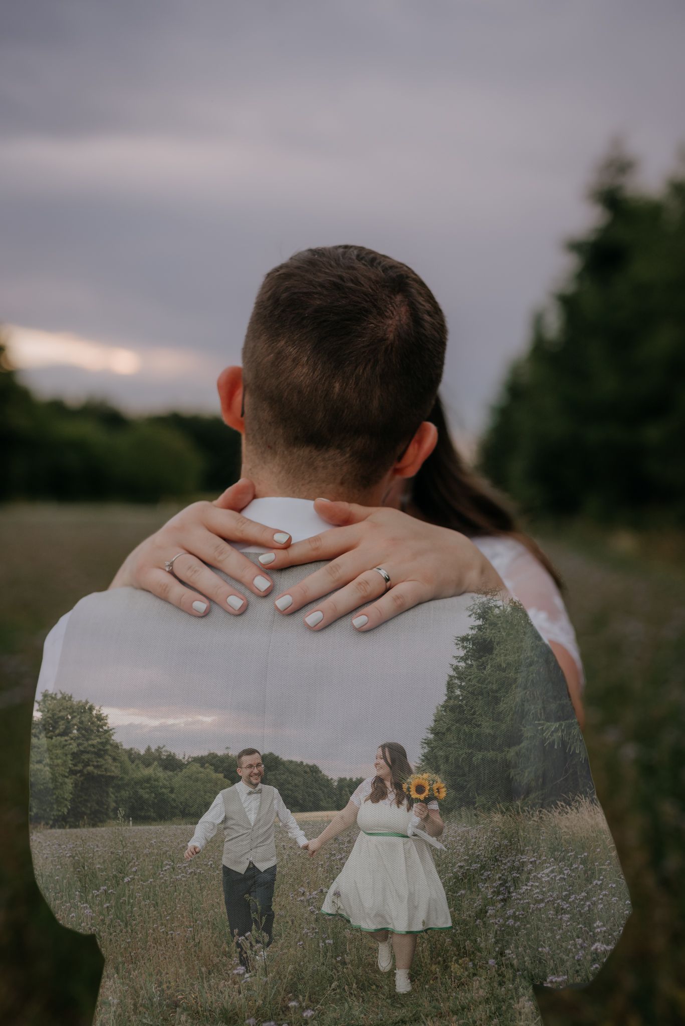 originální svatební fotografie