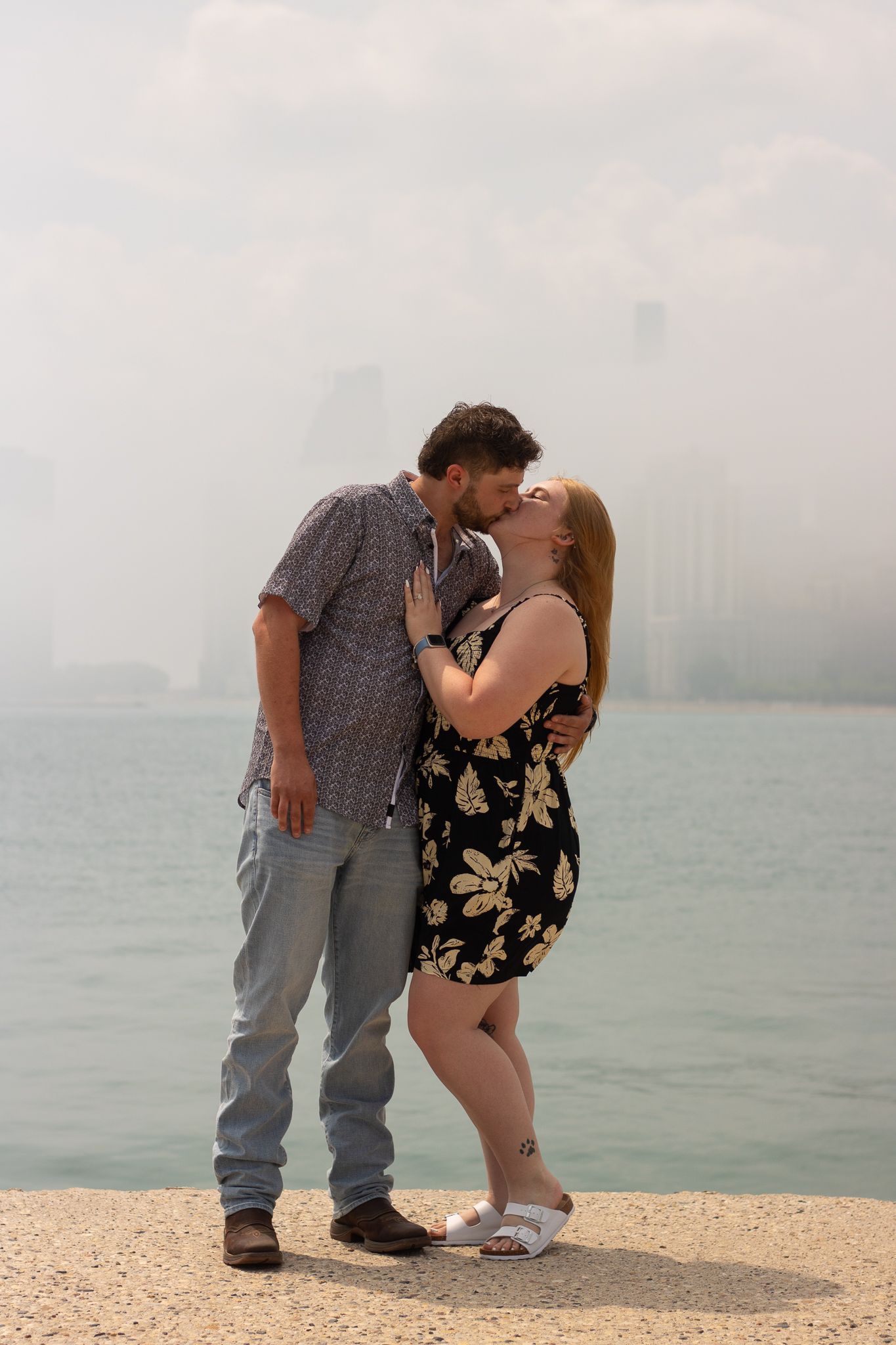 Heart & Halo Photography proposal engagement session