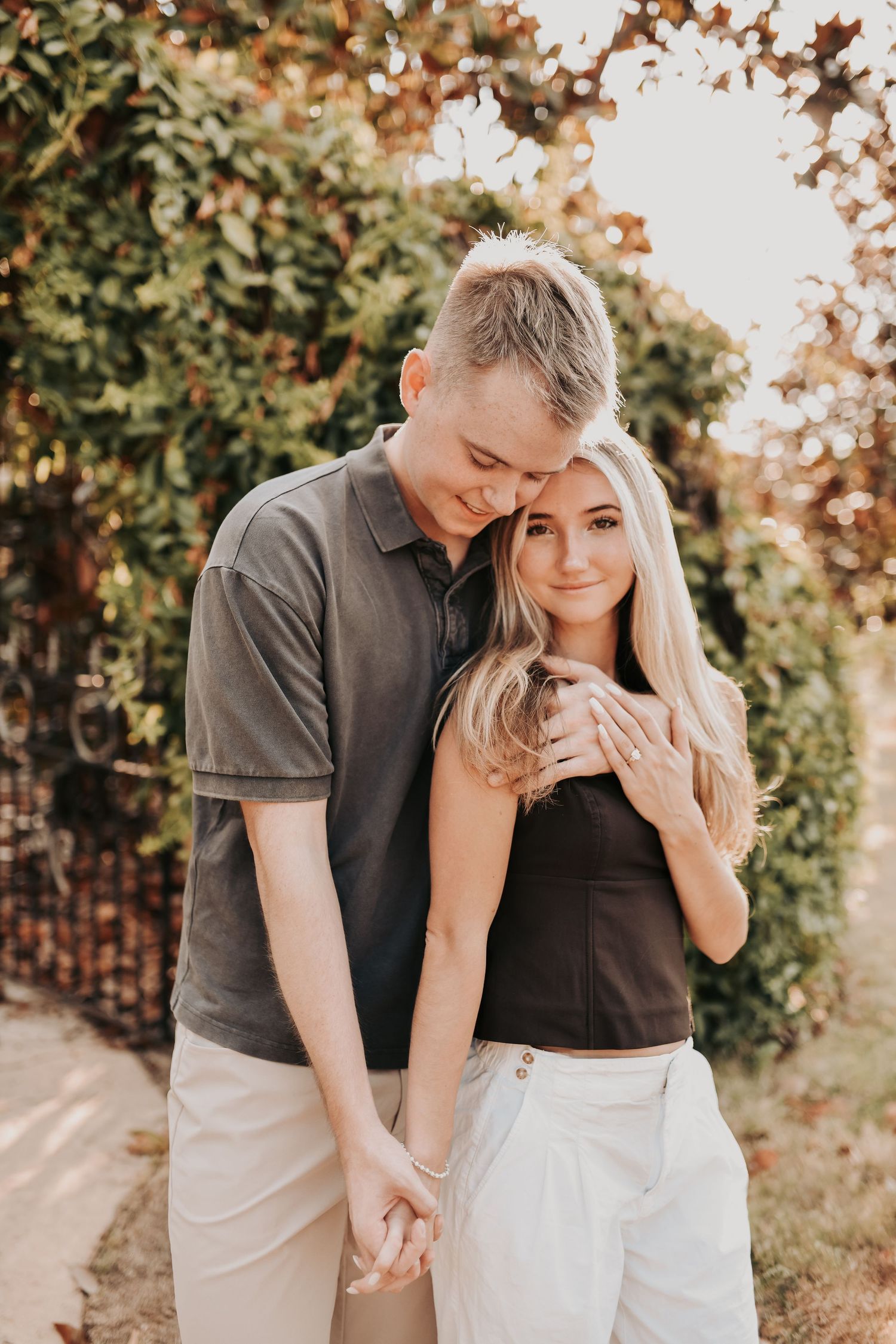 Romantic proposal photography in Denton and Dallas Fort Worth