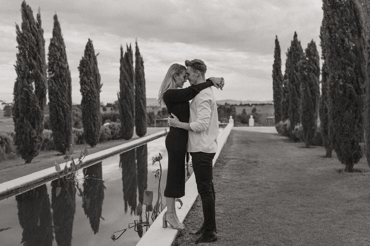 Kirsten and Tiaan at Hawksmoor House for engagement photos with Christene de Coning Photography in Cape Town, South Africa