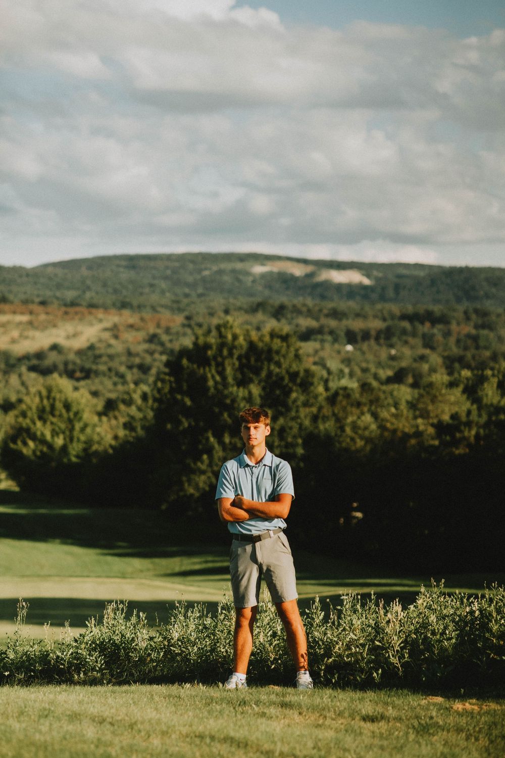 blairsville pa photographer, indiana pa photographer, class of 2027 senior portraits, senior, chestnut ridge gold course