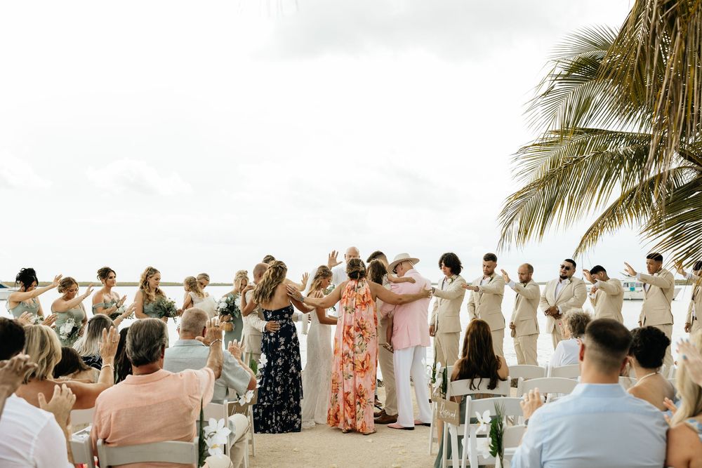 Dolphin Point Villas Wedding in Key Largo, Florida. South Florida Wedding Photographer, Coastal Key Largo Wedding - Lindsay McDow Photo
