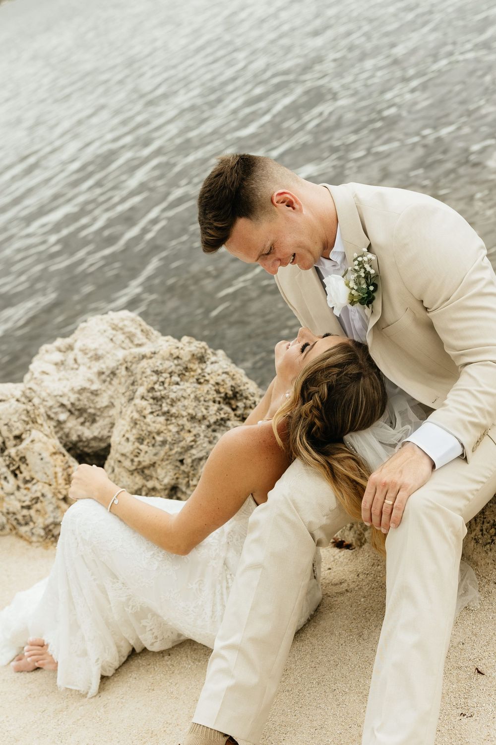 Dolphin Point Villas Wedding in Key Largo, Florida. South Florida Wedding Photographer, Key Largo Wedding Photographer - Lindsay McDow Photo