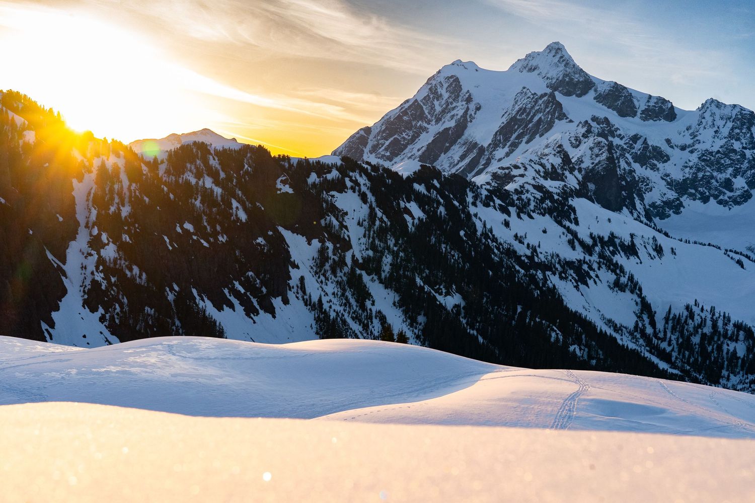 Shuksan sunset