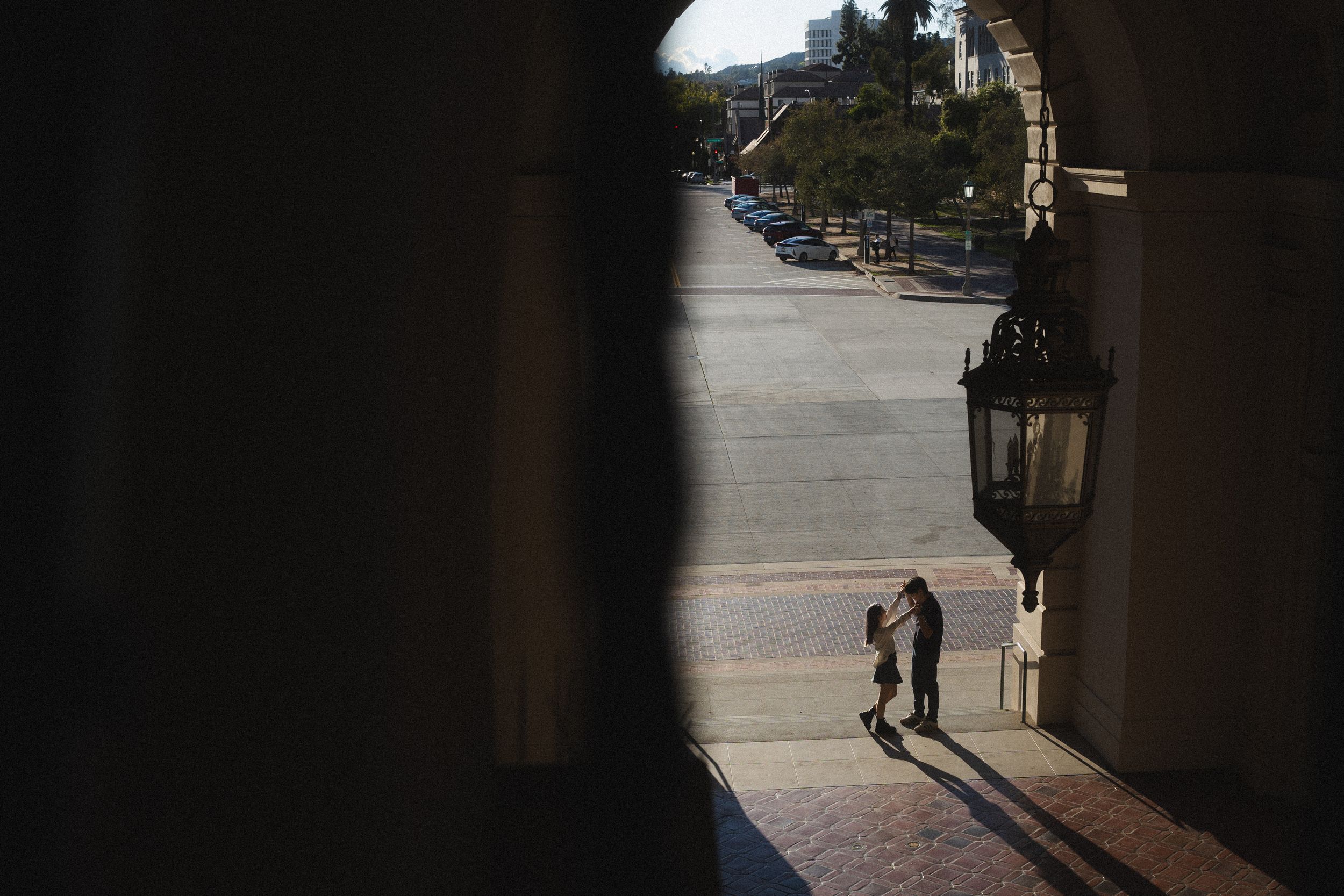 Pasadena City Hall Couple Photoshoot with Francis Cinema