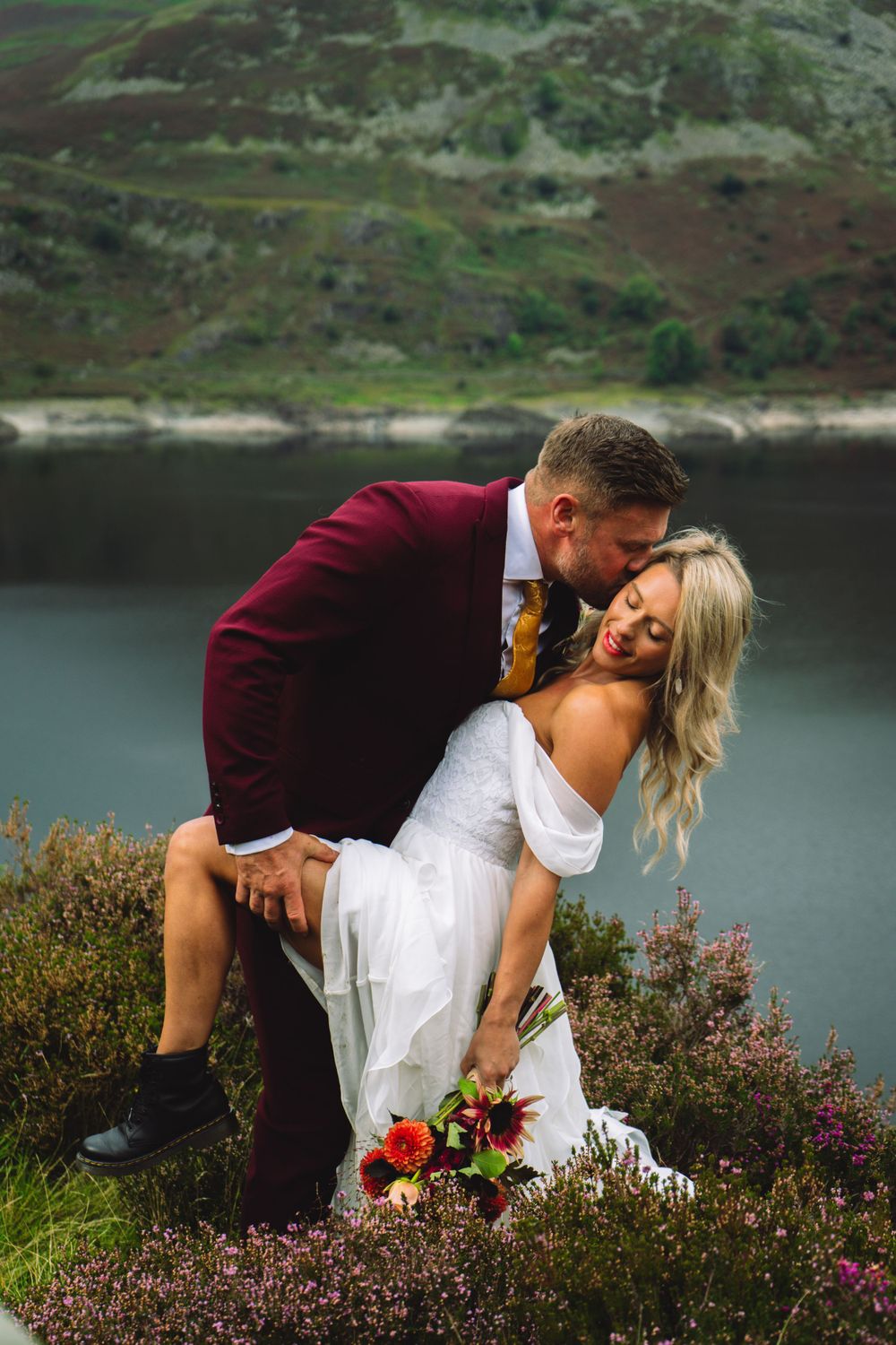 Lake District, Cumbria, North West wedding, ceremony wedding, nature wedding, fantasy, alternative wedding, boho hippie, wedding photography