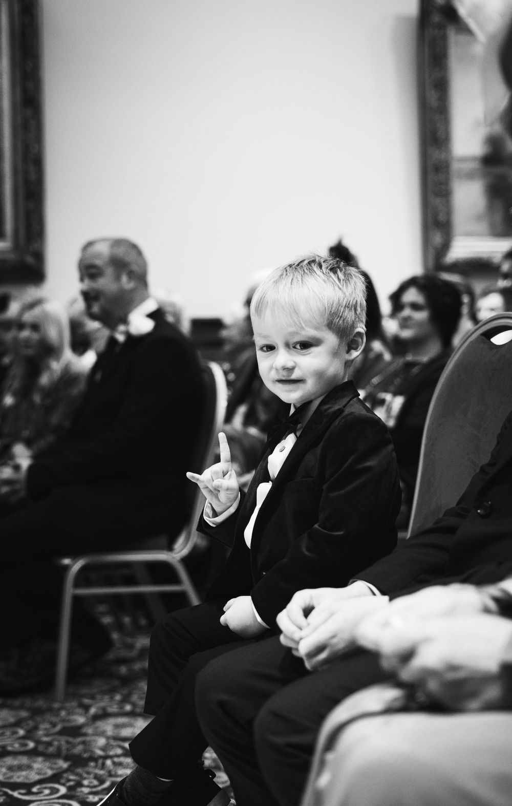 black and white emotional wedding photography, family wedding photos, candid, documentary style photography