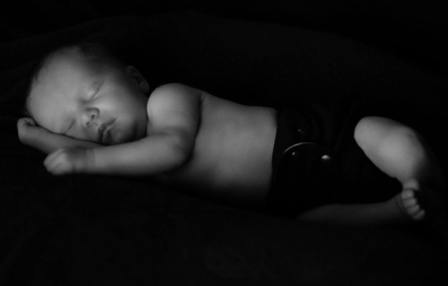 Sleeping newborn