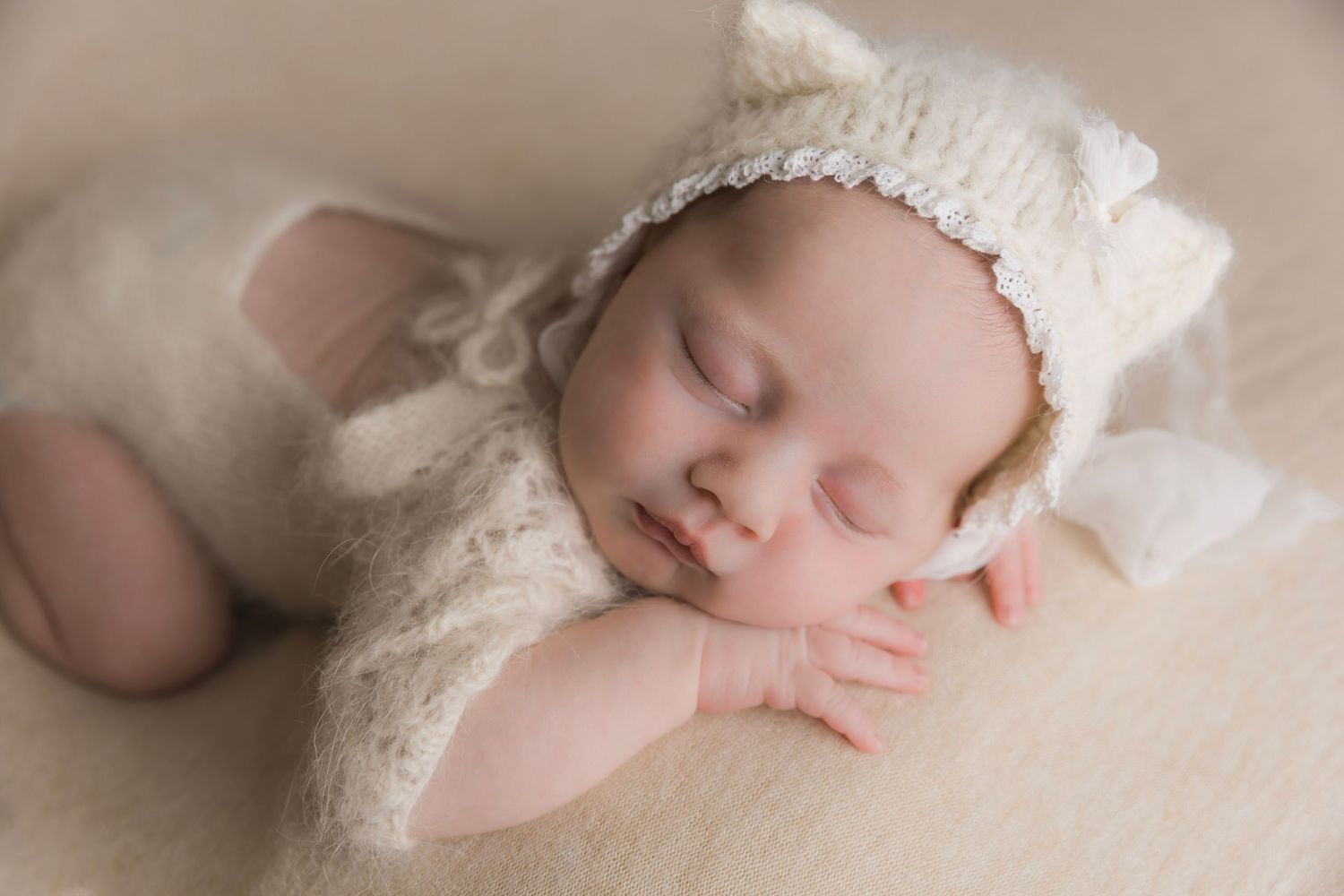 Professional posed newborn photography near Nashville Tennessee