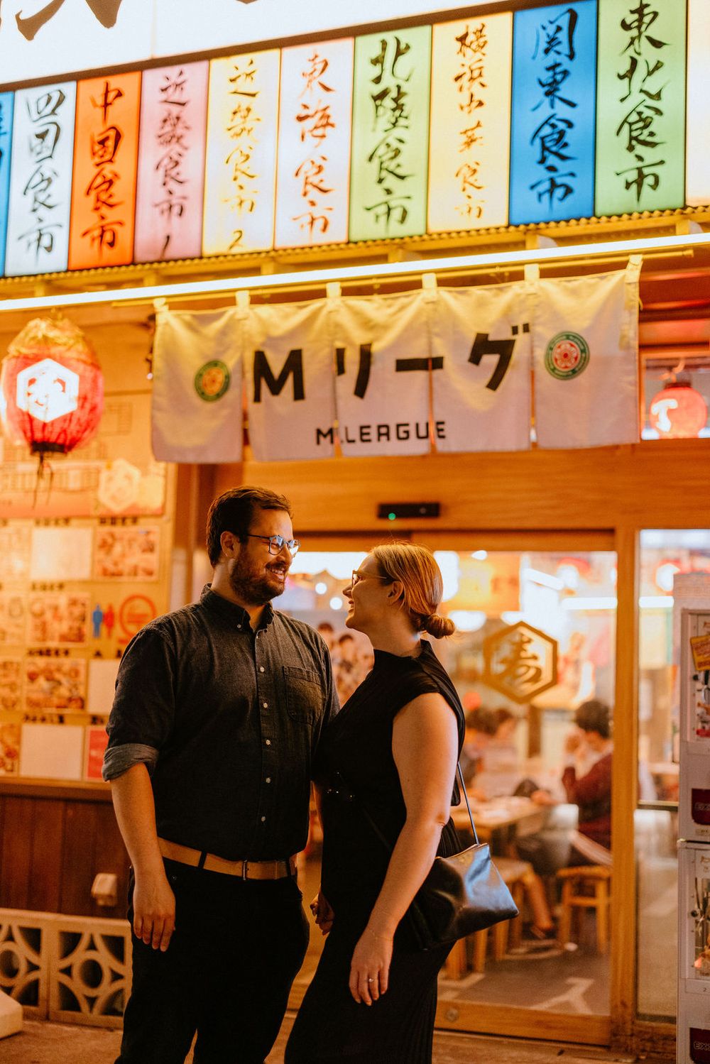 Couple proposal and engagement photography at Shibuya Sky Japan