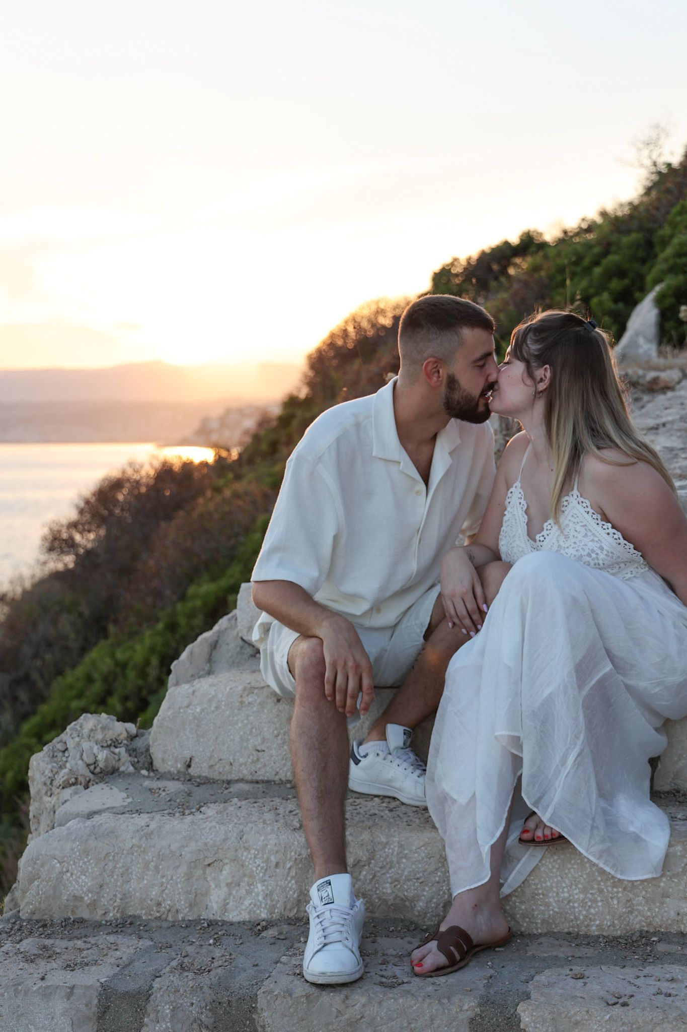 Photo parent enfant en extérieur à Nice sur la Côte d’Azur