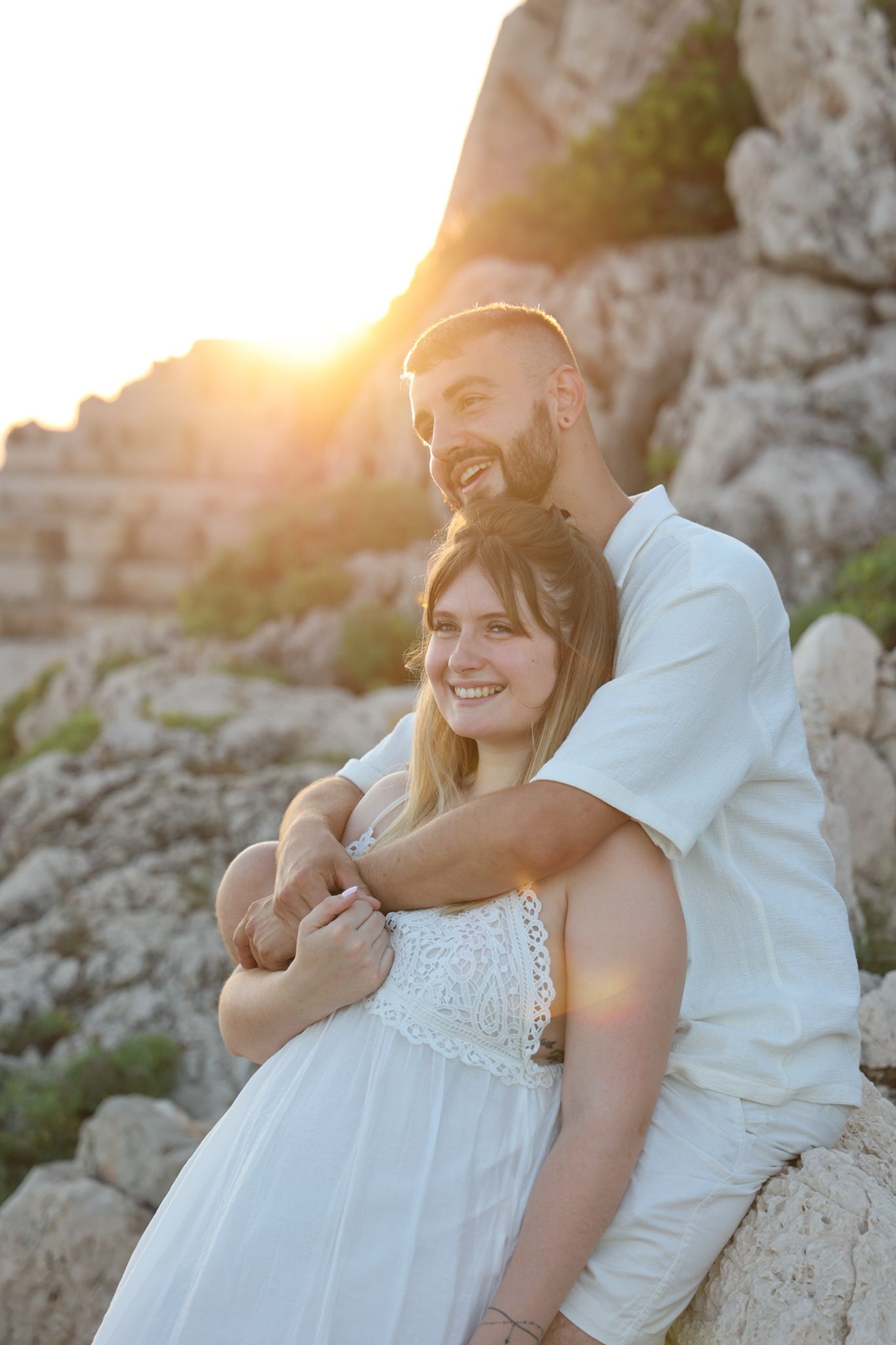 Photo parent enfant en extérieur à Nice sur la Côte d’Azur
