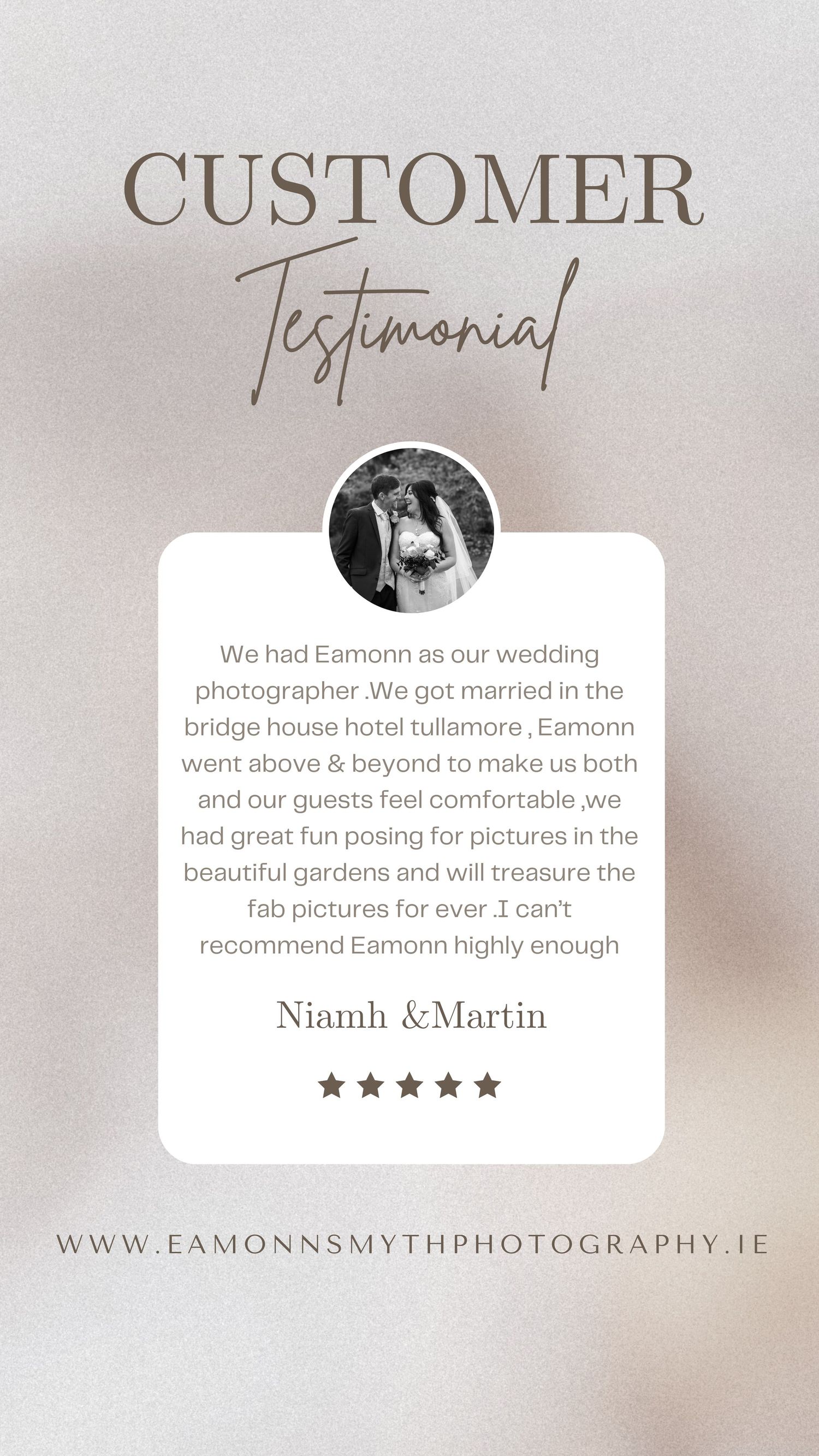 Customer Testimonial