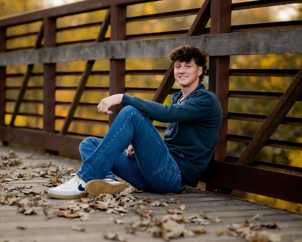Kansas City senior portrait session setting by Jen Welker Photographer
