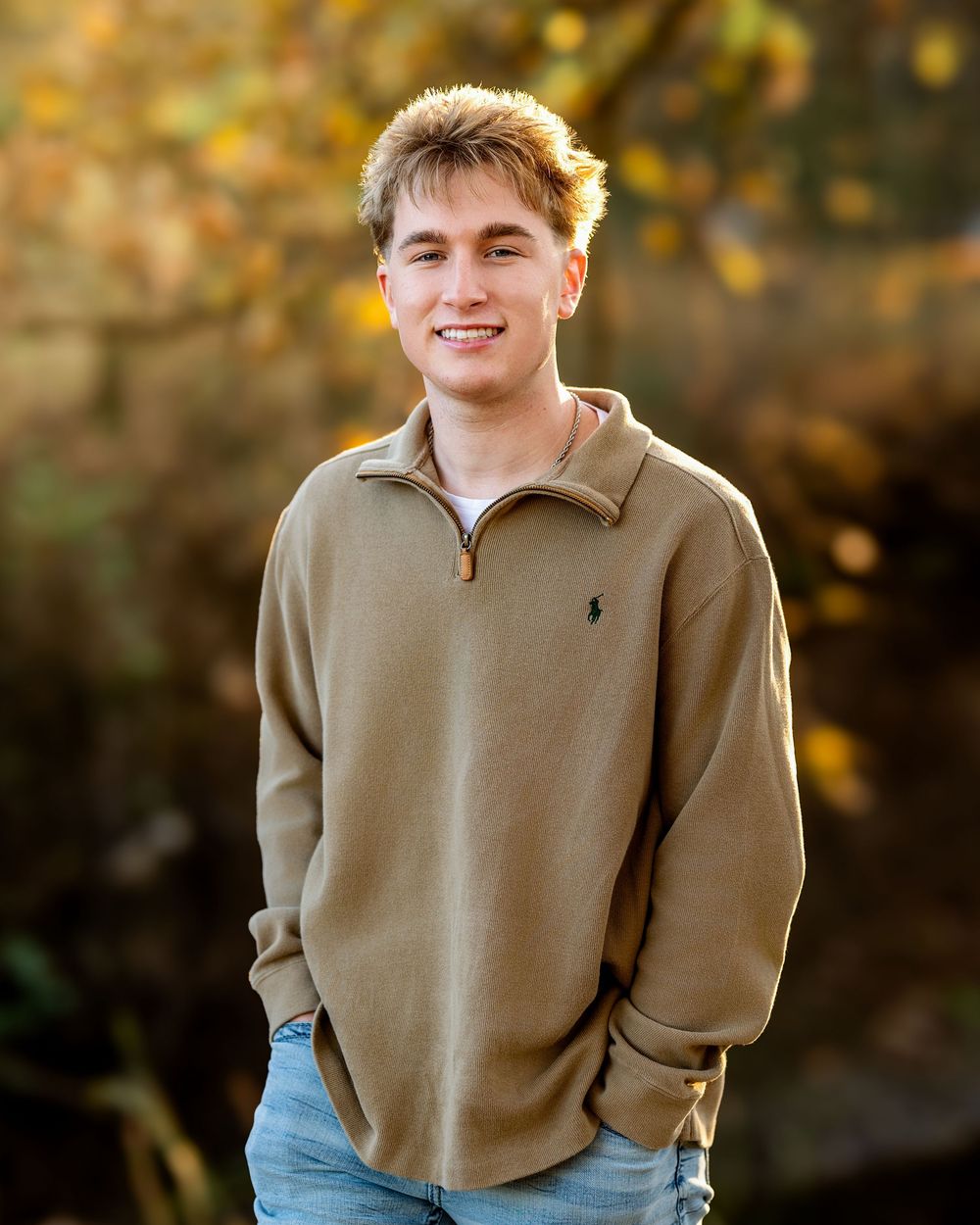 Kansas City senior portrait session setting by Jen Welker Photographer