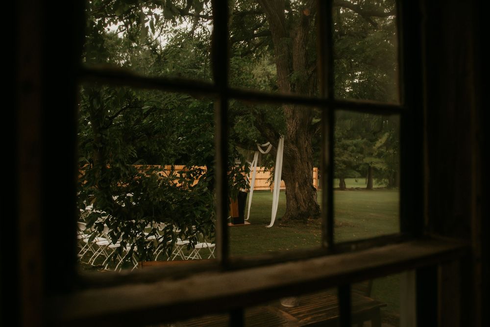 sheboygan county wedding, backyard wedding,
