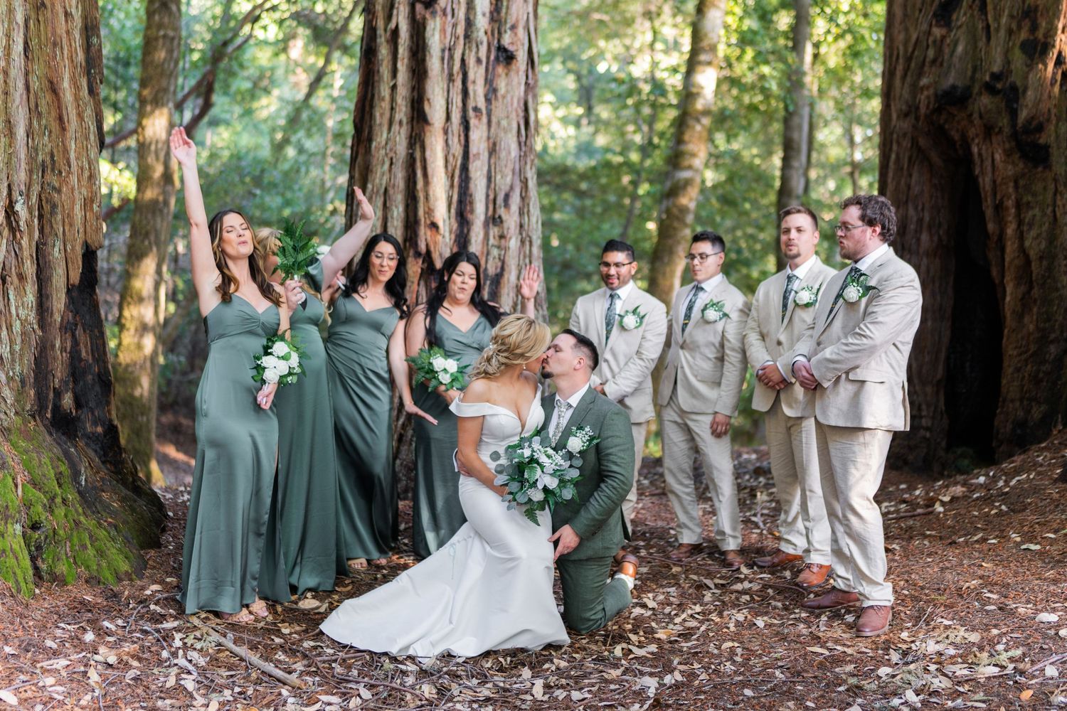 Mara + Connor | © Carly Arnwine Photography | Mendocino County | Leonard Lake Reserve | Northern California Wedding