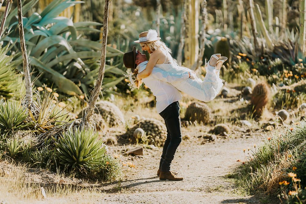 A sequence of playful moments between a chipmunk and hiker on a nature path filled with dappled sunlight.