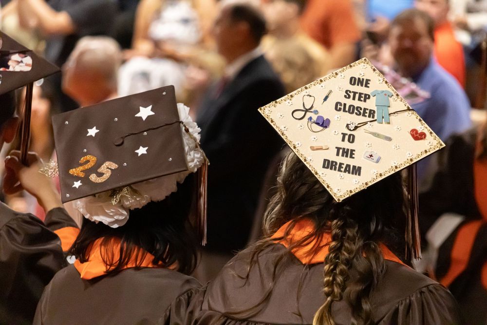 Graduation photo.