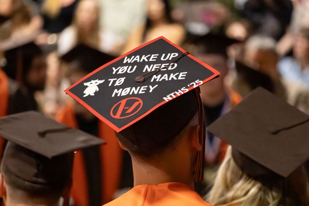 Graduation photo.