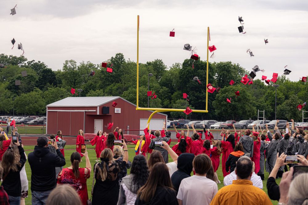 Graduation photo.