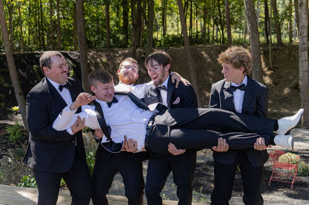 Wedding groomsmen.