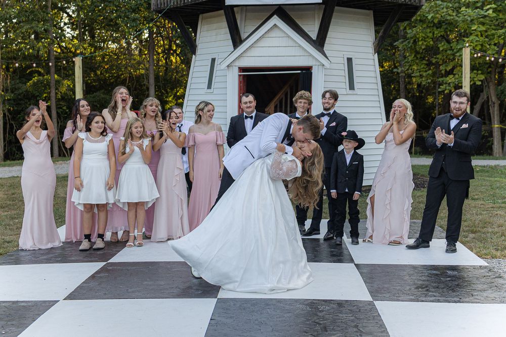 Wedding entrance.