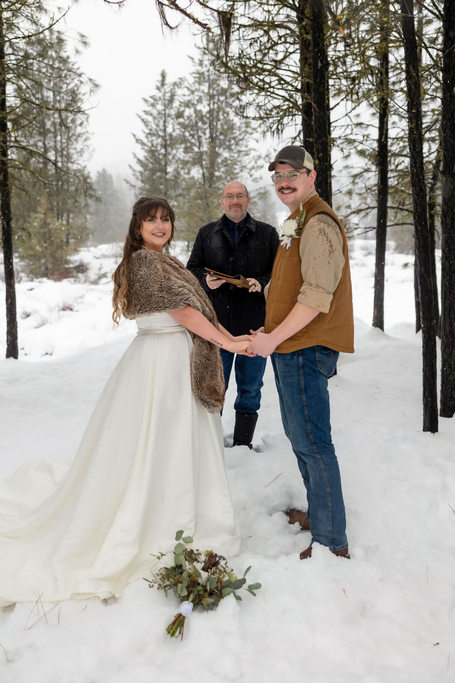 Elopement in the snow
