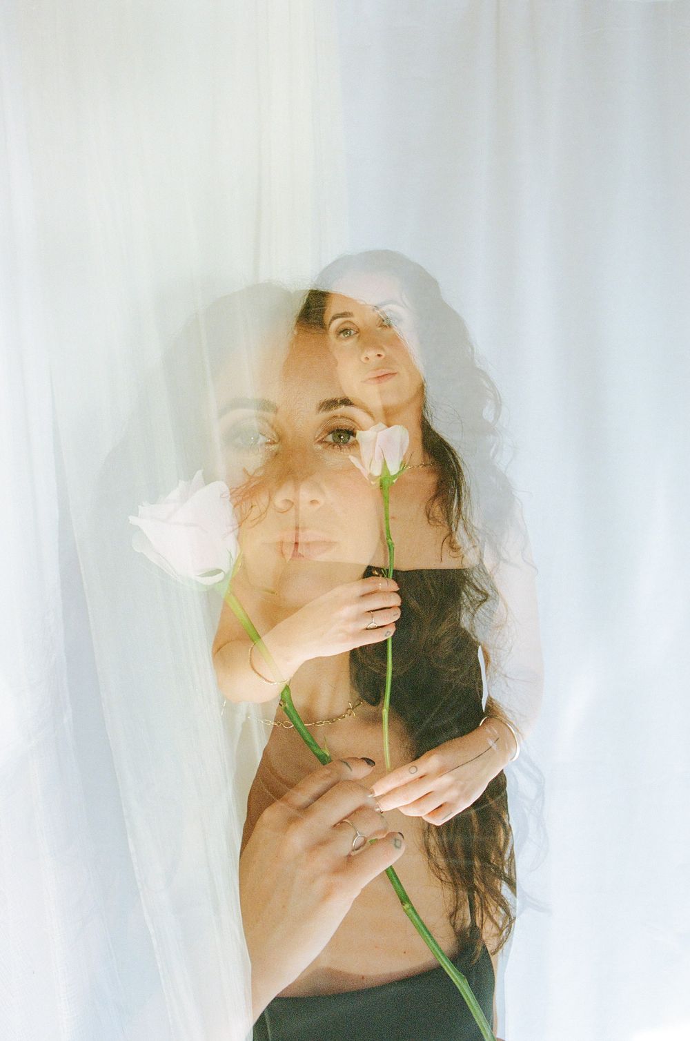 Professional branding photo of Gianna Martino in Perth, intimate and minimal portrait highlighting feminine empowerment