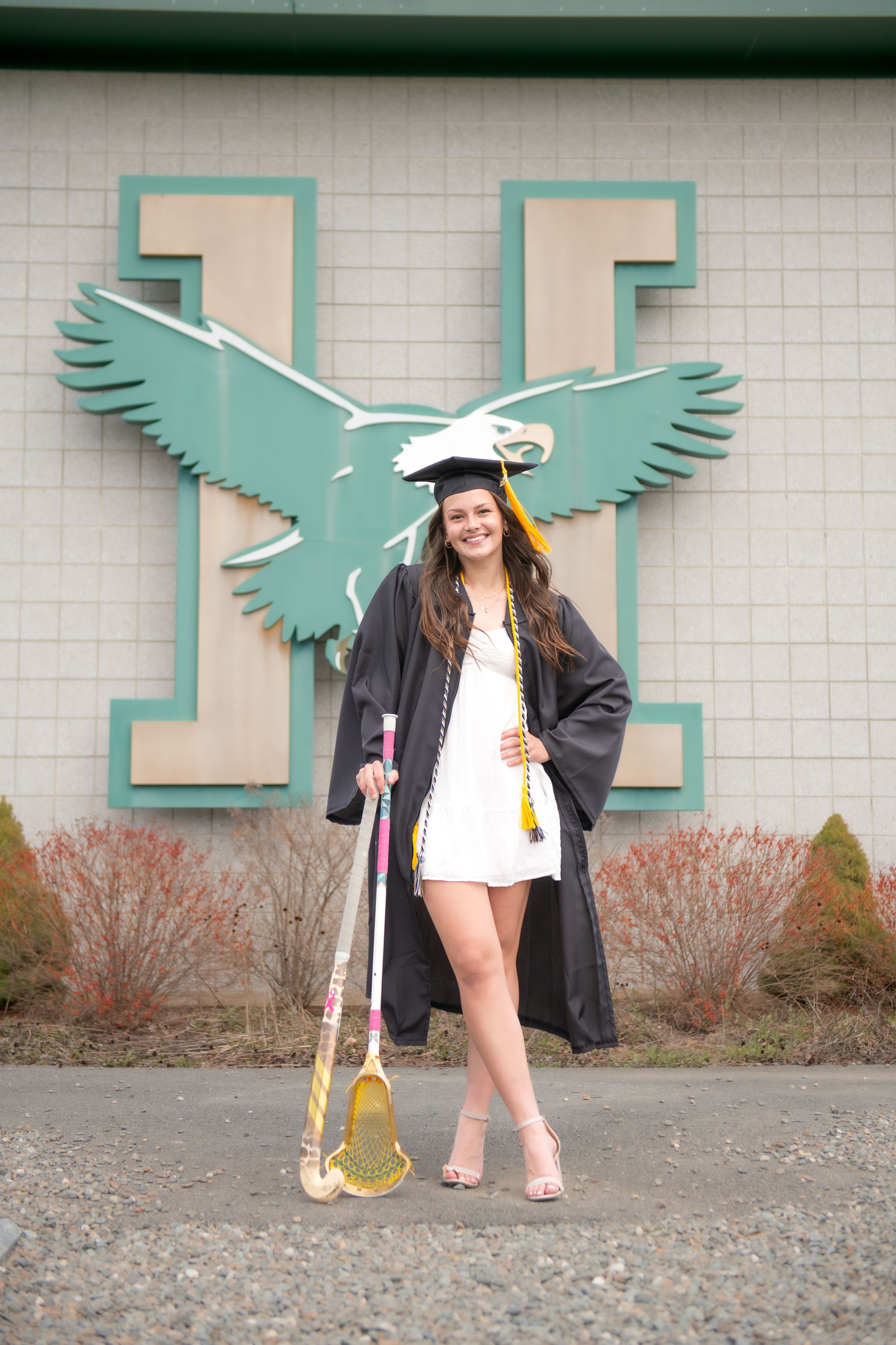 Nursing Graduation Photos at Husson university in Bangor, Maine 
Cap and Gown photos