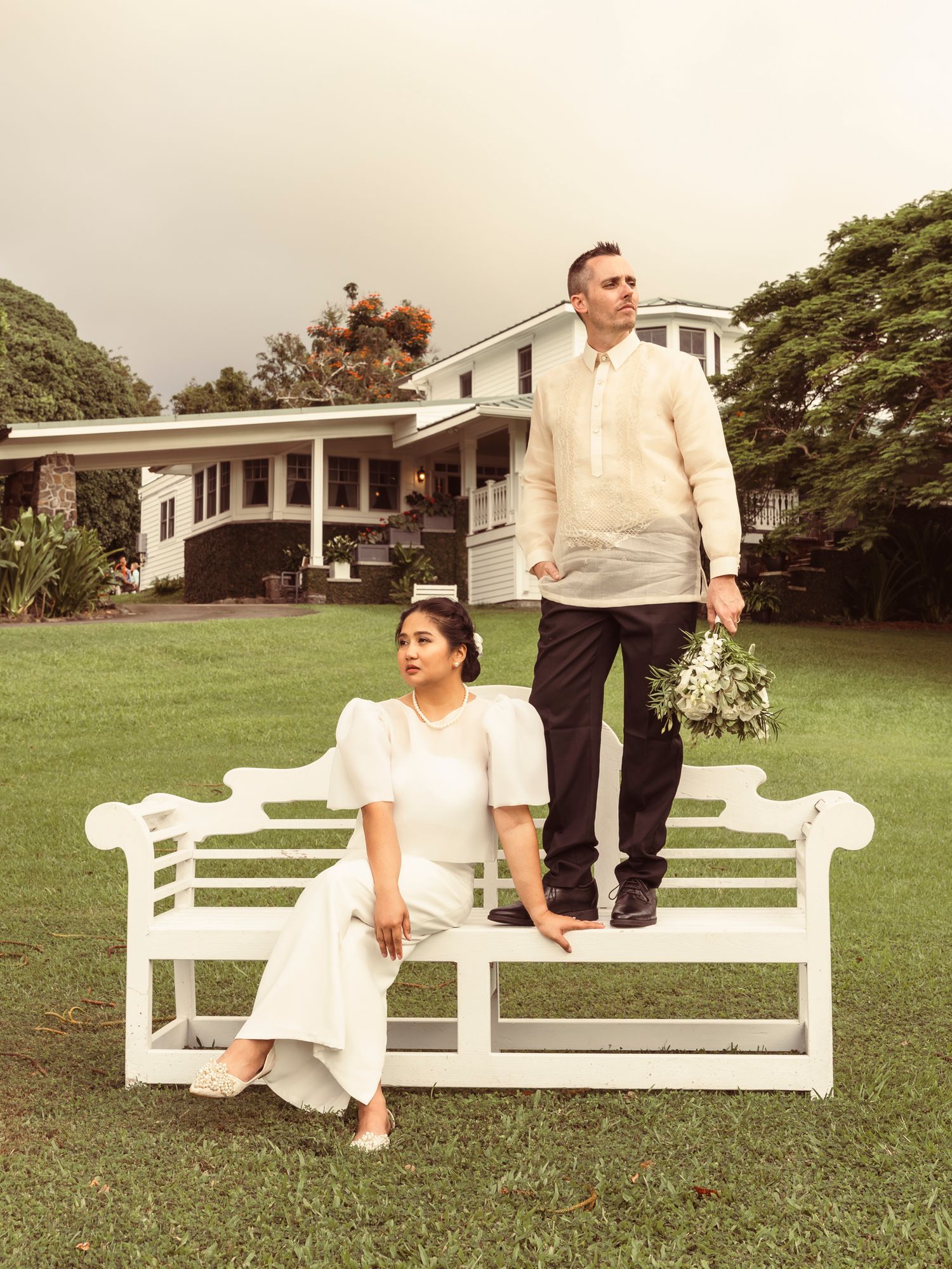 Missy & Keale's wedding in beautiful Kona, Hawaii