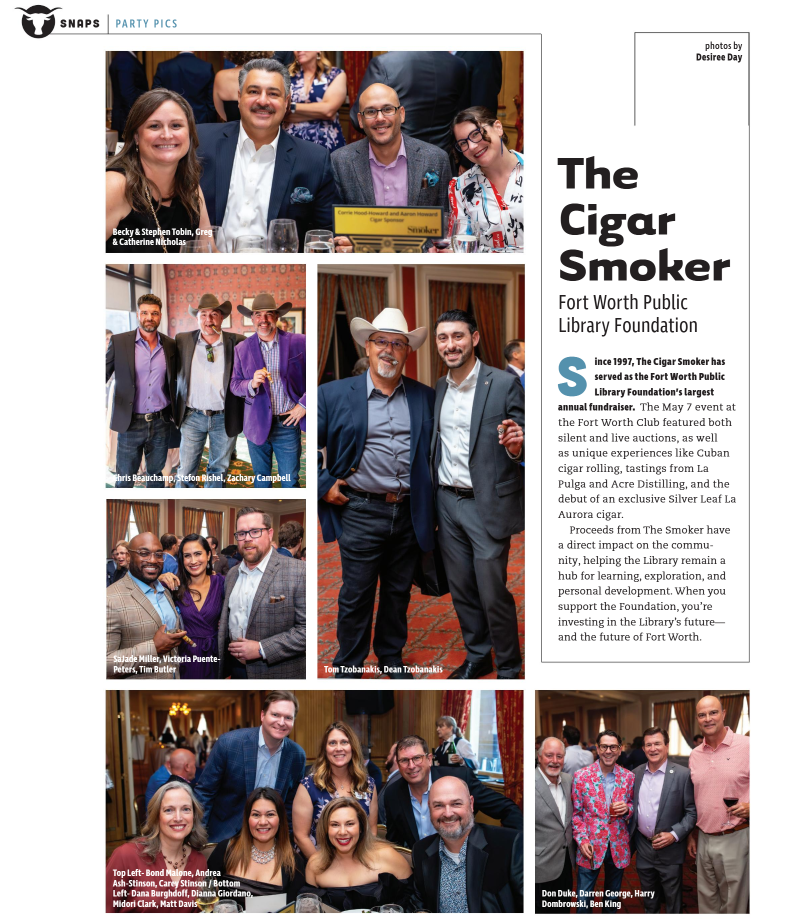 July 2025 edition of Fort Worth Magazine published work