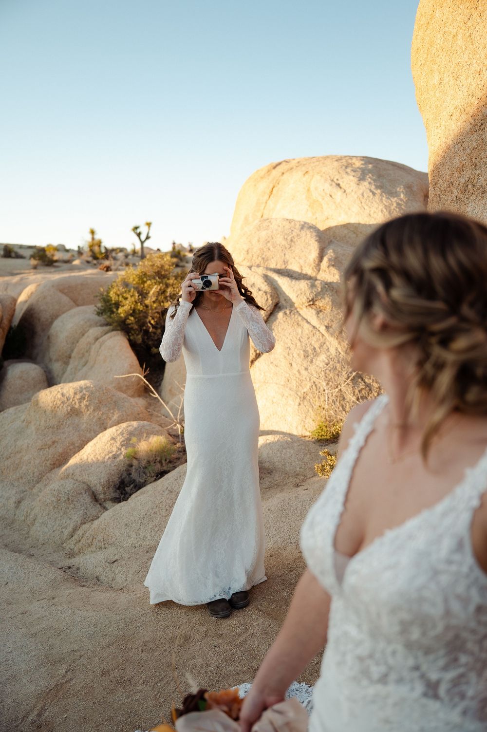 Joshua tree wedding photography