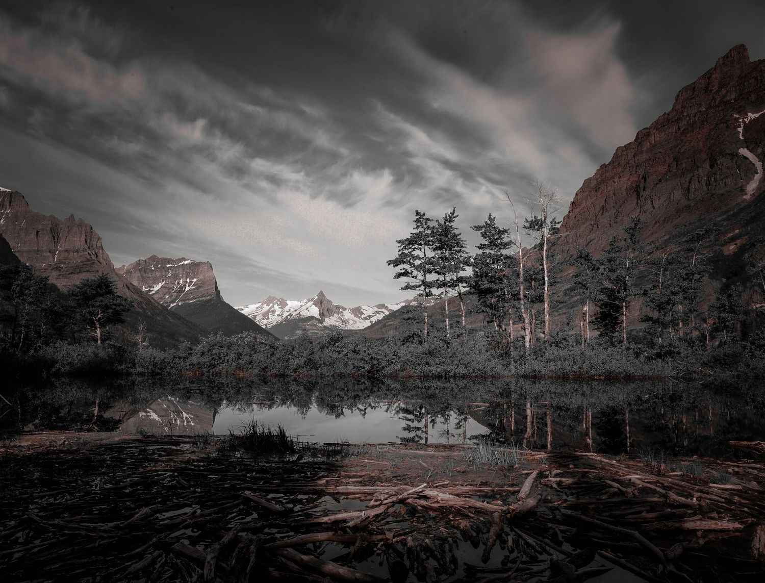 Mirror Lake, Us National Park view