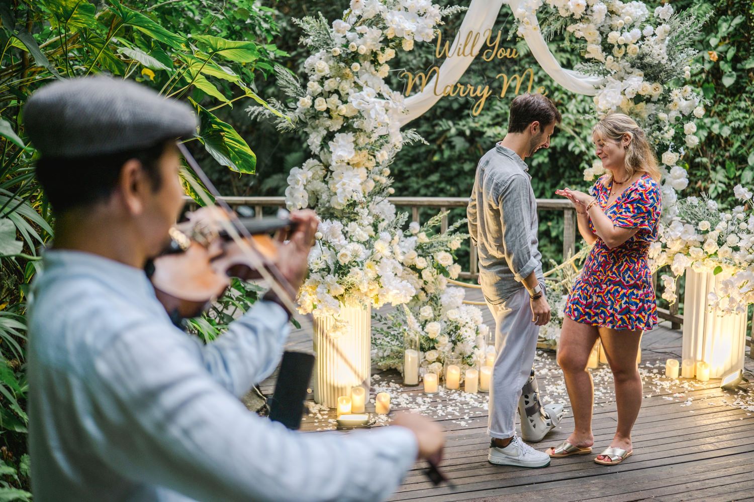 bali proposal ubud