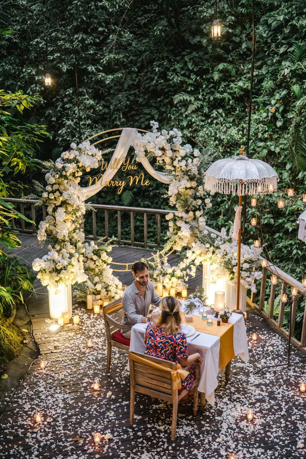 bali proposal ubud