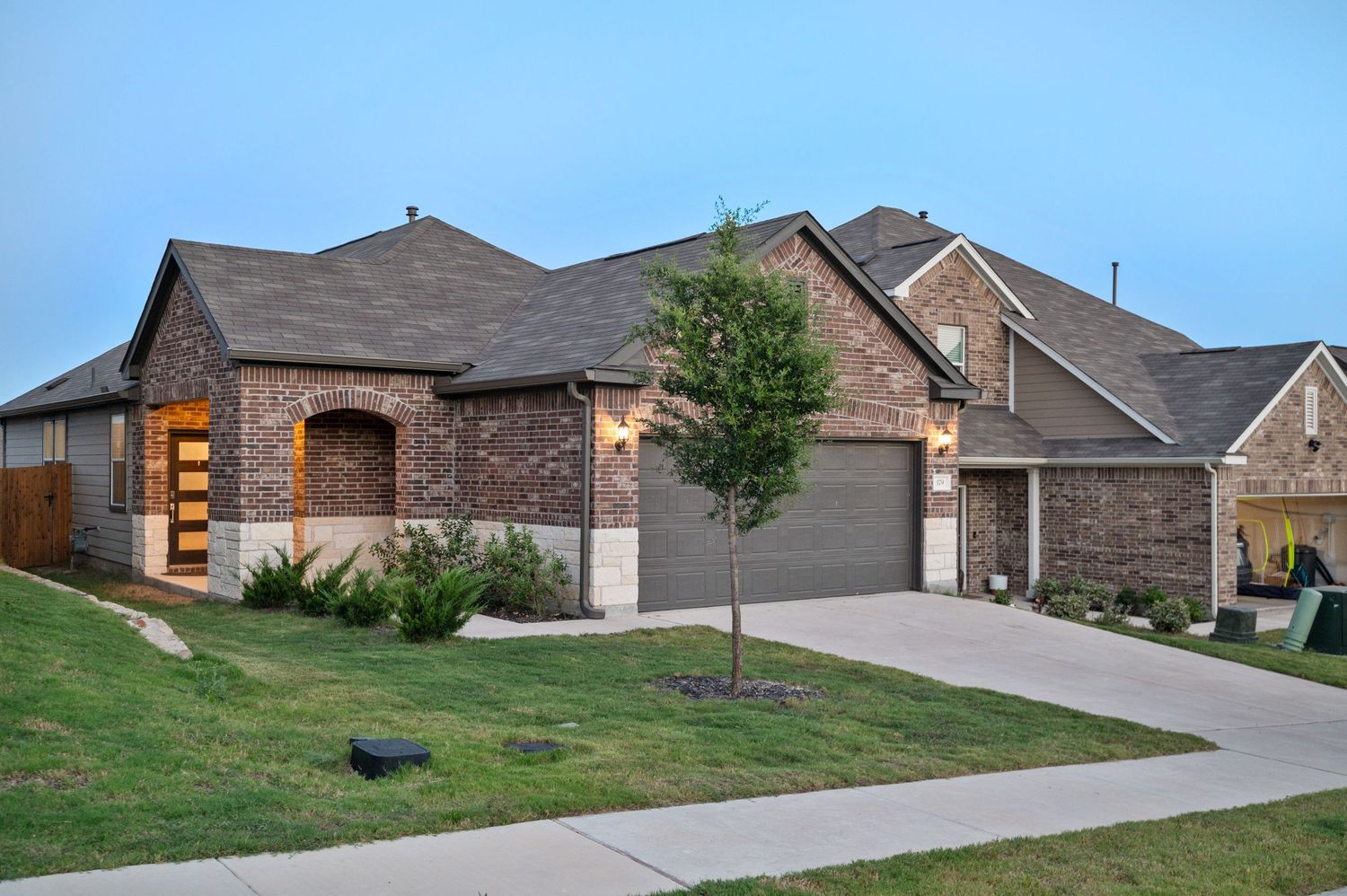 Front Exterior real estate photo in Buda, TX.