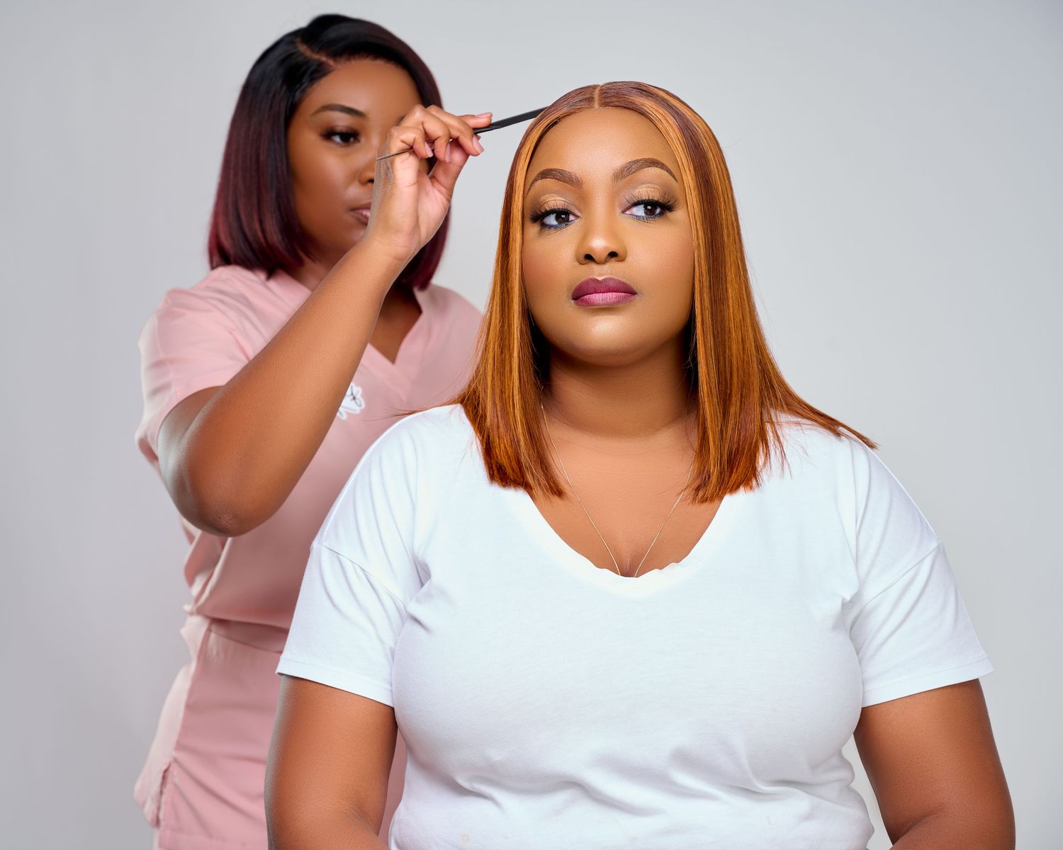 a hairstylist