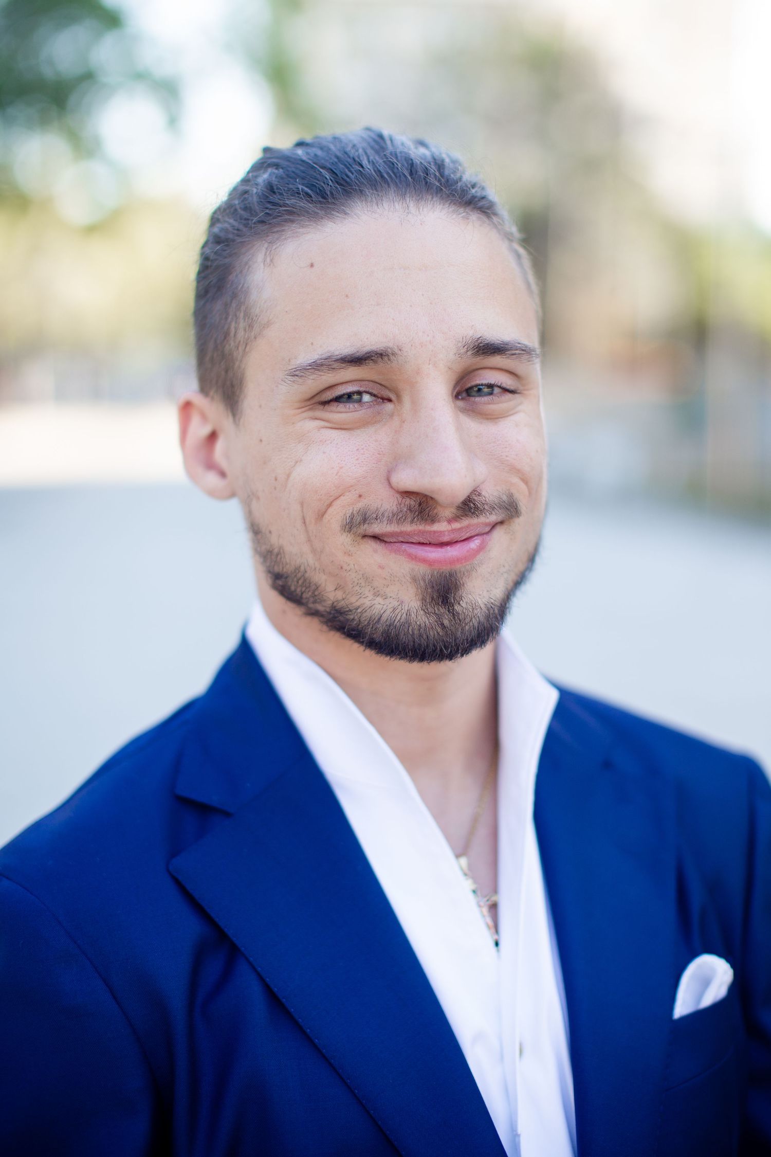 Headshot of a man taken in San Juan, Puerto Rico.