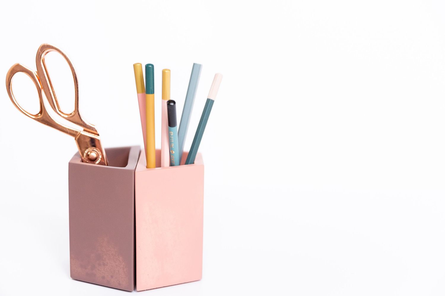 Styled office supplies for branding photography by Sarah Jane Photography