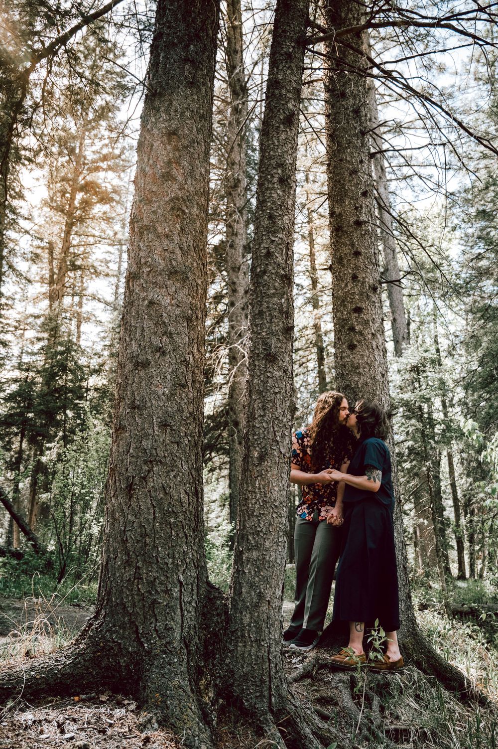 Engagement Photography - Couple Intimates in Calgary, Alberta.