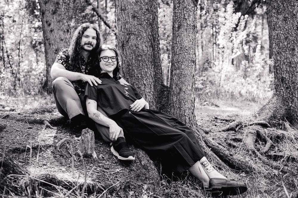 Engagement Photography - Couple Intimates in Calgary, Alberta.