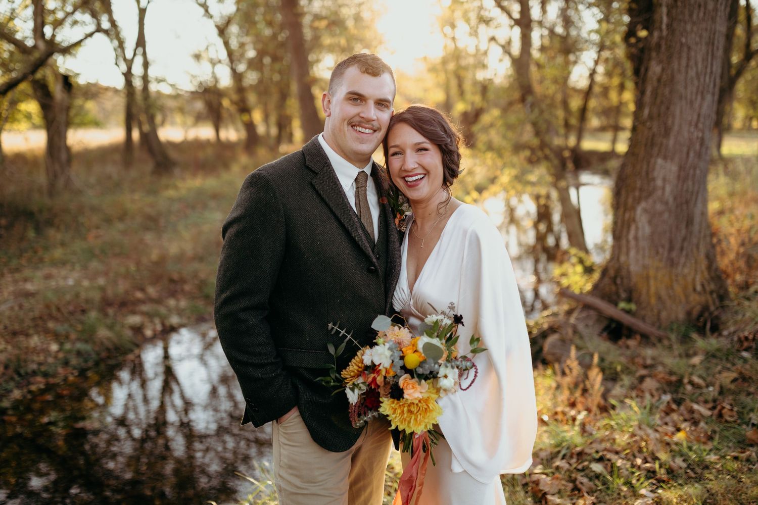 Portrait of a Kansas City, MO documentary-style wedding photographer who captures candid, emotion-filled moments on film.