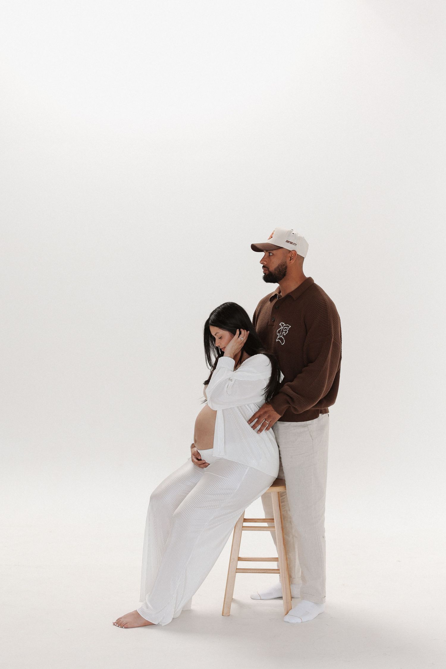 Modern Maternity Shoot ideas for Couples in Los Angeles California