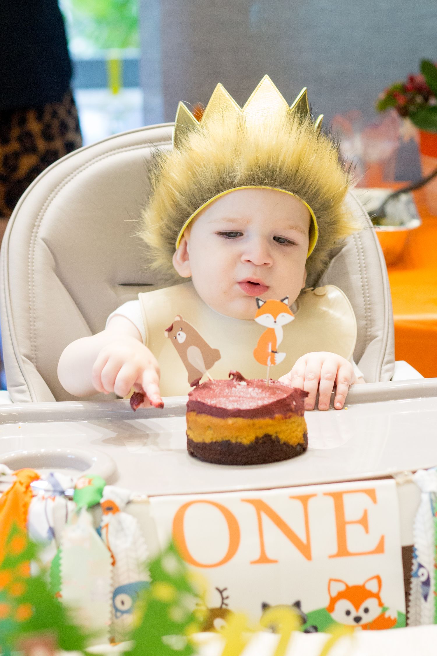 Birthday boy. First birthday party in Dorado, Puerto Rico.