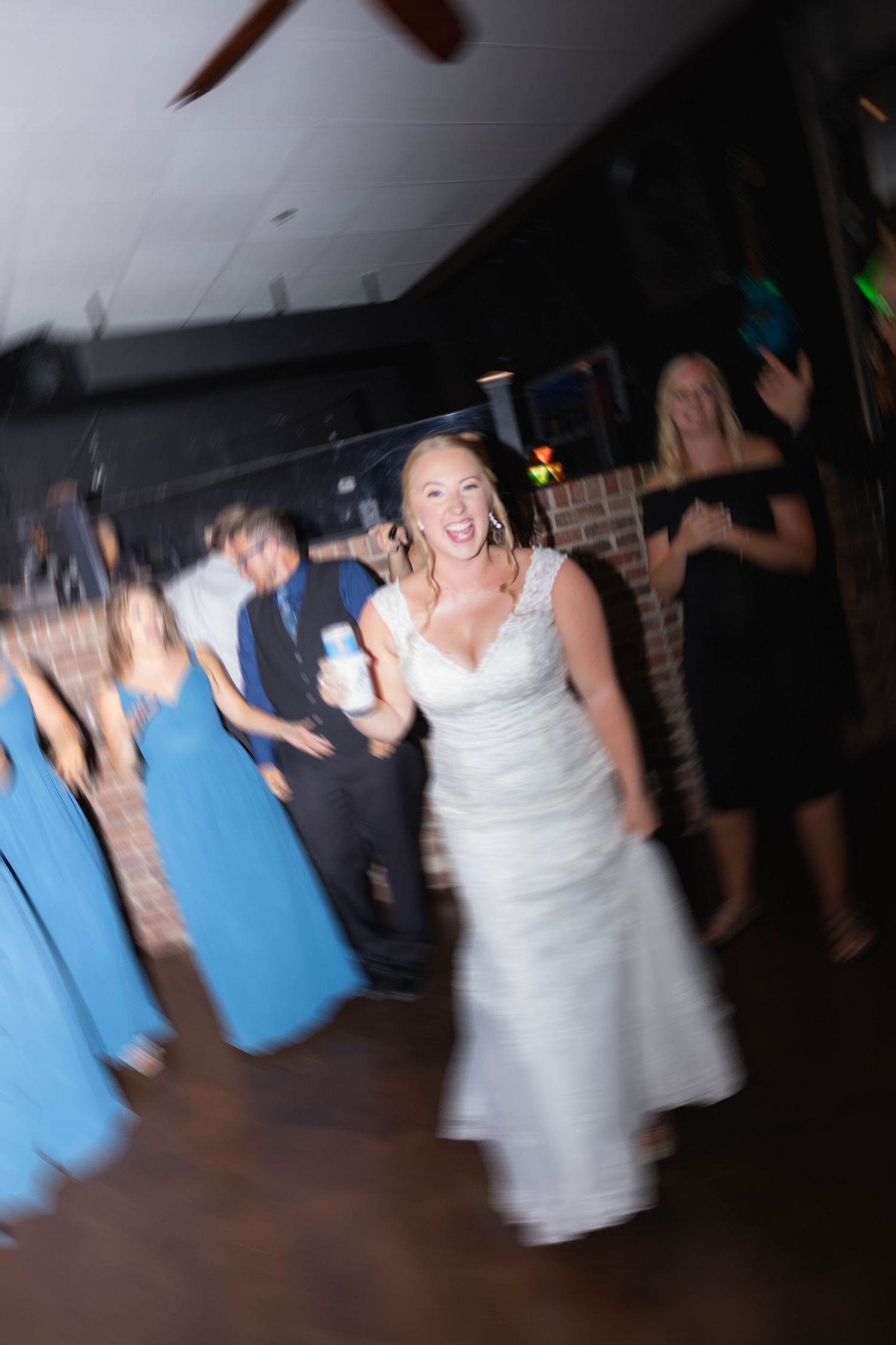 Wedding reception indoor reception dance party photos in Frankfort, Illinois